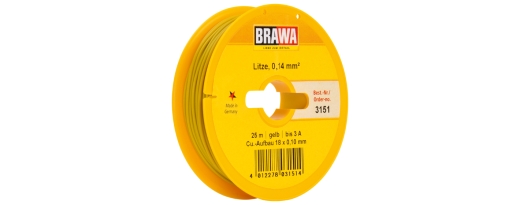 BRAWA 3151 - cavo di commutazione 0,14 mm² 25 m ge