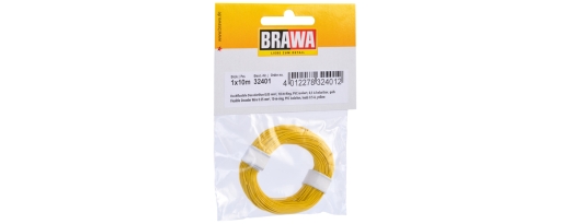 BRAWA 32401 - decoder wire 0.05mm² 10m ge