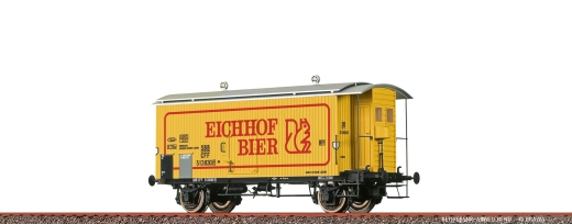 BRAWA 47887 - H0 GÜW K2 SBB III Eichhof Bier