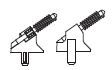 PIKO ET40270-116 - Bridging insulators MW o. Panto