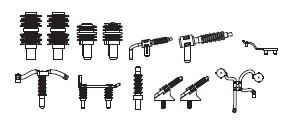 PIKO ET40270-117 - Insulators roof with panto