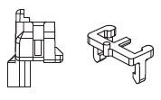 PIKO ET40270-120 - Coupling bridge with clip MW or Panto