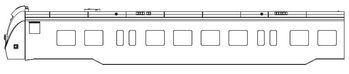 PIKO ET40271-05 - Housing EW A (with window)