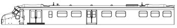 PIKO ET40290-02 - Boîtier avec fenêtre, EW avec Panto