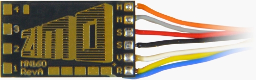 ZIMO MN160 MN-Lok-decoder - draden