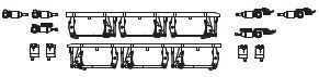 PIKO ET59746-37 - Drehgestell Kleinteile