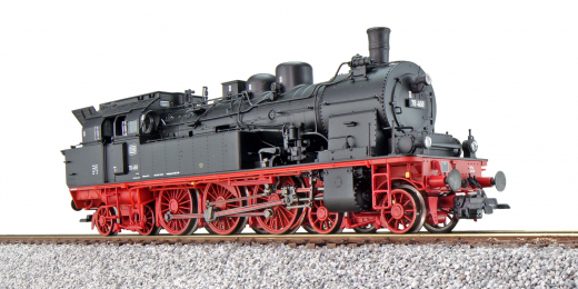 ESU 31187 - Locomotiva a vapore, H0, T18, 78 468 Museo, nera, Ep VI