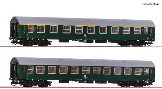 Roco 6280004 - 2-piece set 1: passenger coach, DR