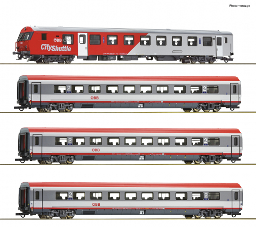 Roco 74047 - 4-tlg. Set: IC 515 „Hahnenkamm“, ÖBB