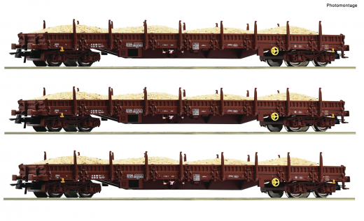 Roco 77042 - 3 pcs. Set 2: Sand Train, DR