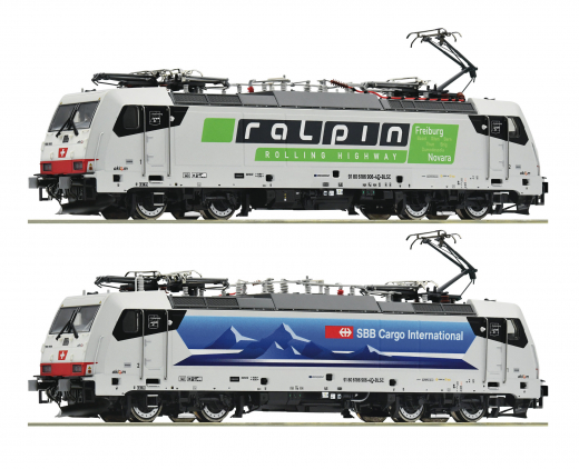 Roco 70733 - Elektrolokomotive 186 906-4 „RAlpiercer“, SBB/Ralpin, DCC Sound