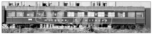 ACME 52449 - Dining car type Gotha, Mitropa, DR