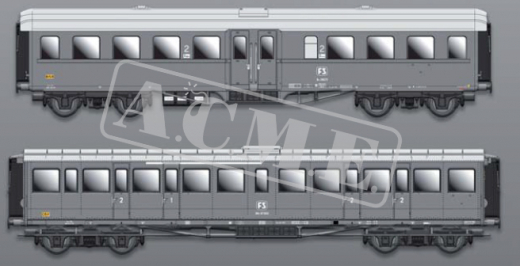 ACME 55334 - Pers.Wg.Set Typ 1951R/Typ 1949R, FS