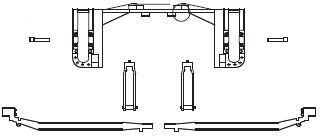 PIKO ET37210-58 - Stuurdrager/glijbaan rechts+links