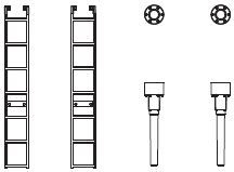 PIKO ET37210-77 - Zuigerstangen/ladders