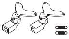 PIKO ET59970-34 - Coupling drawbar with spring (2 pcs.)