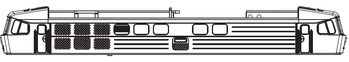 PIKO ET47320-02 - Housing with window