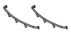 PIKO ET47320-19 - Hand rods 2 pcs.