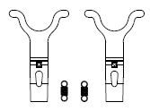 PIKO ET95990-169 - Accouplement court + ressort (2x chacun)