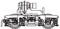 PIKO ET51525-164 - Transmisión trasera completa AC