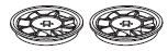 PIKO ET47323-16 - Ventilateur rond (2 pcs.)