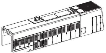 PIKO ET40440-08 - Capot complet.