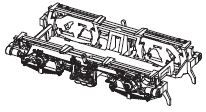 PIKO ET96383-91 - Front bogie with small parts