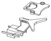 PIKO ET96363-75 - Close coupling socket with cover