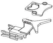 PIKO ET96363-76 - Short coupling plug with cover