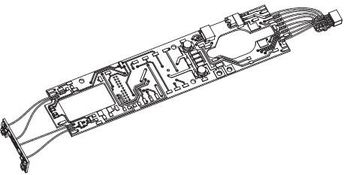 PIKO ET96363-69 - Placa principal con placa de iluminación + cable (enchufe)