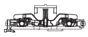 PIKO ET59985-60 - Bogie avec escalier