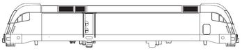 PIKO ET47424-01 - Gehäuse, bedruckt + Fenster