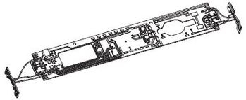 PIKO ET51644-80 - placa principal con placa de iluminación + cable