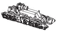 PIKO ET51640-104 - caja de cambios trasera completa DC