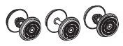 PIKO ET51647-129 - Wheel set (3 pcs.) AC