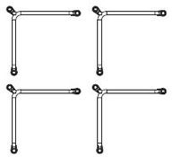 PIKO ET38122A-99 - Manubri (4 pz.)