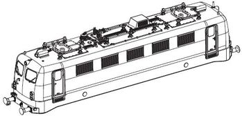 PIKO ET51516-18 - Custodia completa (senza collettore di corrente)