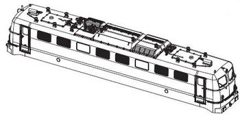 PIKO ET51642-19 - Gehäuse komplett