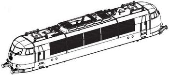 PIKO ET51670-01 - Custodia completa (senza collettore di corrente)