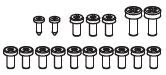 PIKO ET96400-131 - Screw set (17 pcs.)