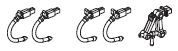 PIKO ET96300-18 - Heating plug / brake hoses / tow hook