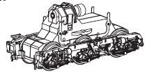 PIKO ET96301-27 - Front gearbox, complete