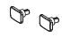 PIKO ET51700-45 - Square buffers (2 pcs.)