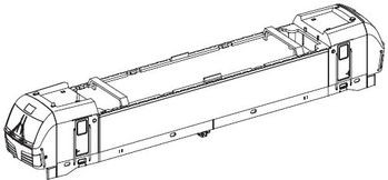 PIKO ET47383-03 - Housing, complete (without roof, without pantograph)