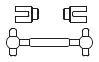 PIKO ET47380-37 - Cardan shaft + bushings