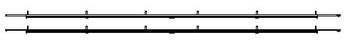 PIKO ET54000-109 - Door rail black