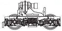 PIKO ET51718-61 - Gearbox complete, front DC