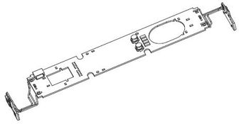 PIKO ET47450-52 - scheda principale con scheda illuminazione + cavo