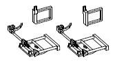 PIKO ET72207-224 - Rangeeropstap midden rechts/links, 2x steun