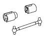 PIKO ET47395-38 - Cardan shaft + bushings